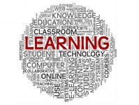 Technical learning word cloud